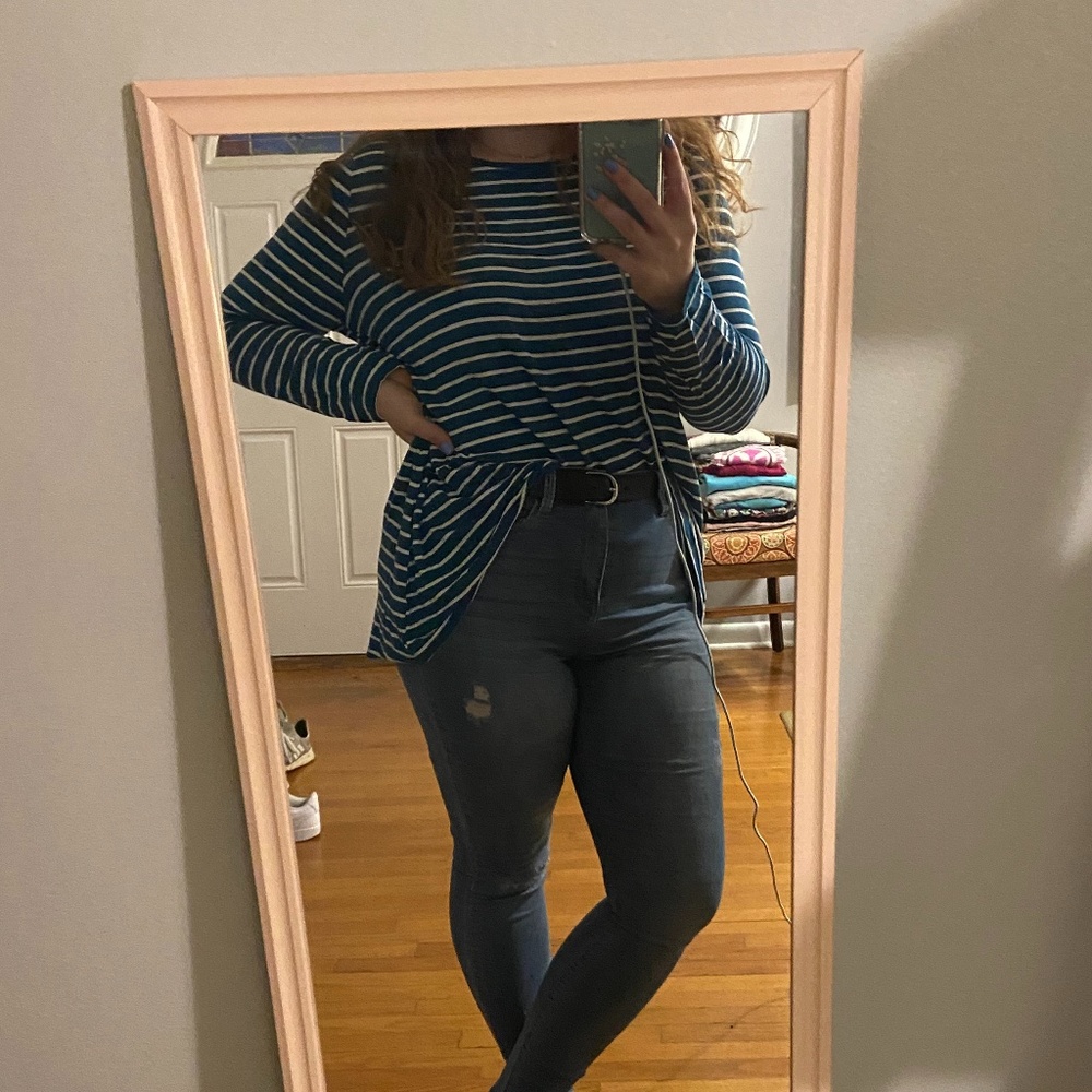 Striped Long-sleeve top